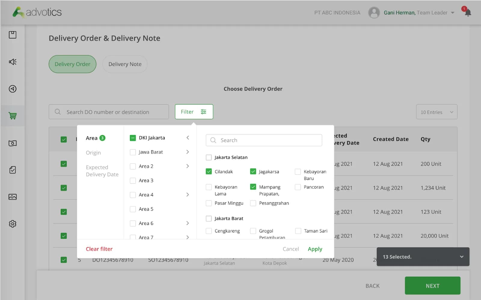 delivery planning system blog