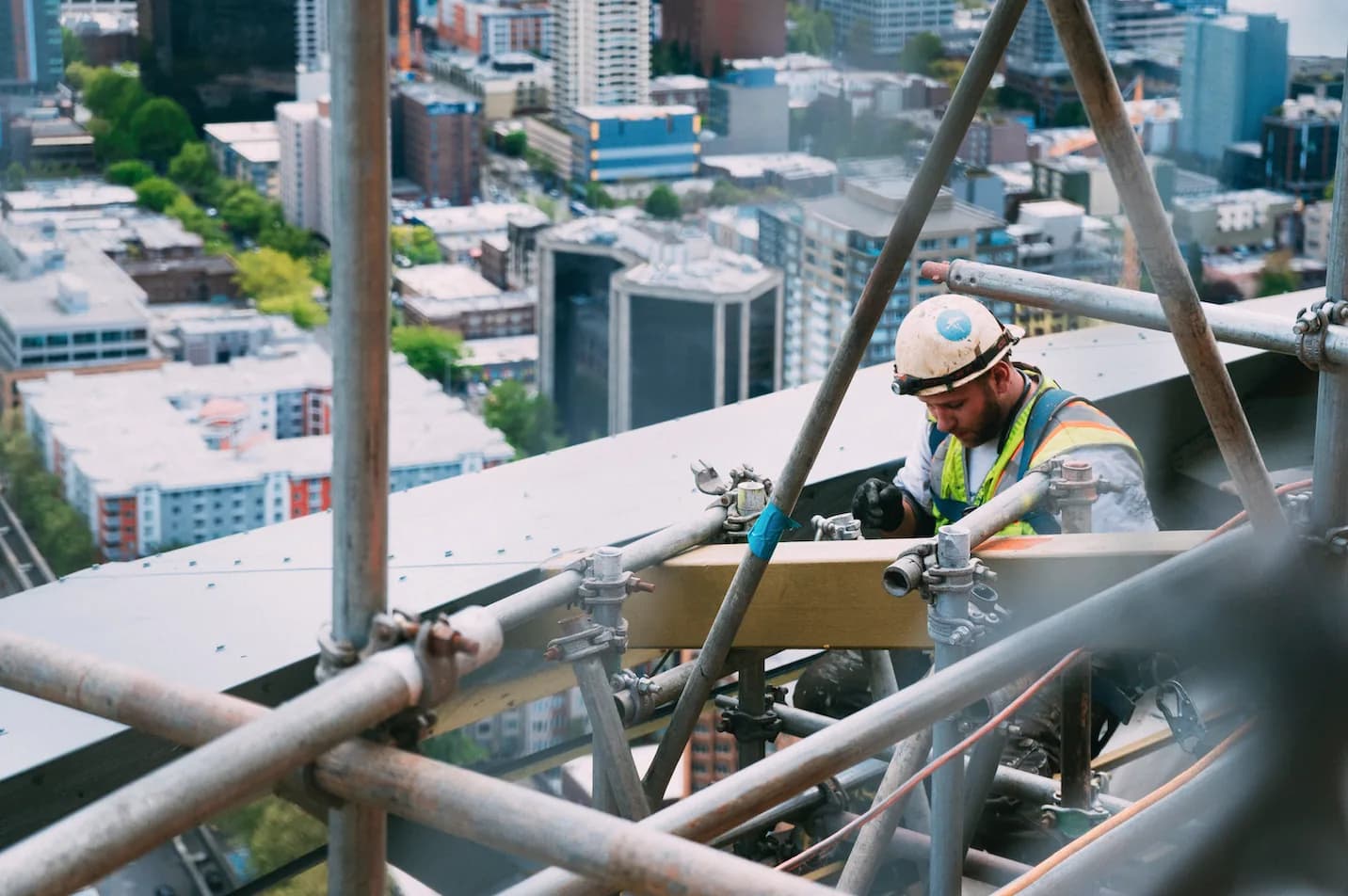 construction high-rise building