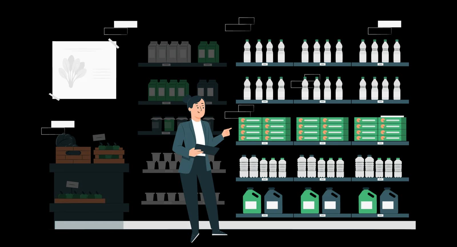tugas merchandiser - memerika produk yang dipajang