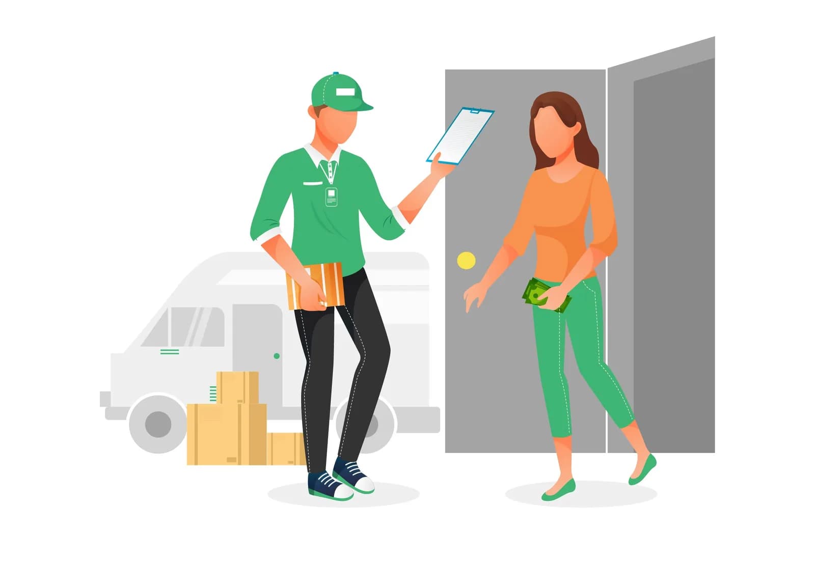 3 Processes of Delivering Goods to the Hands of the Customer